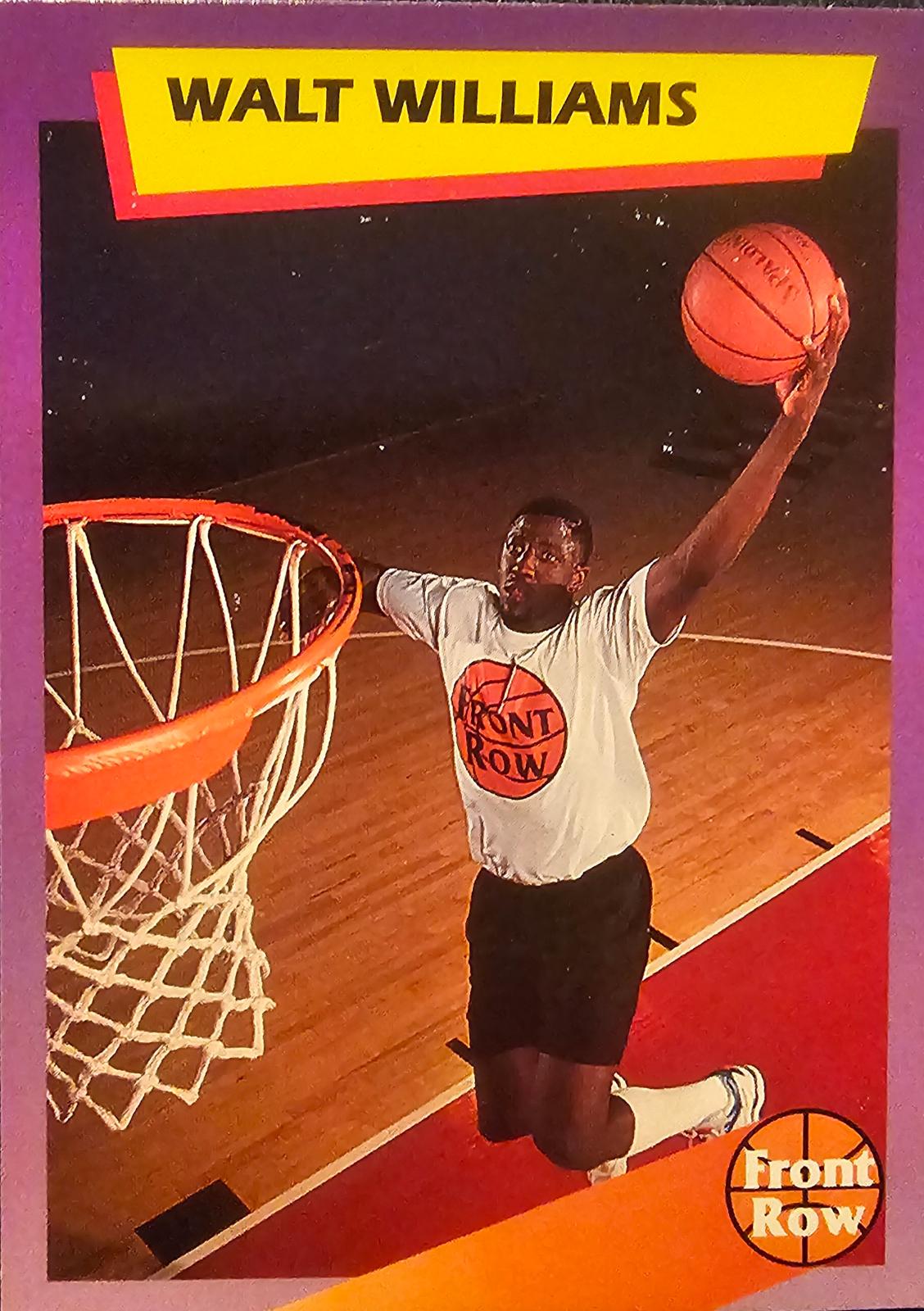 Walt Williams #80 1992 Front Row Dream Picks Basketball