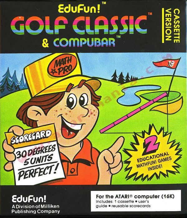 Edufun! Golf Classic & Compubar Atari 400