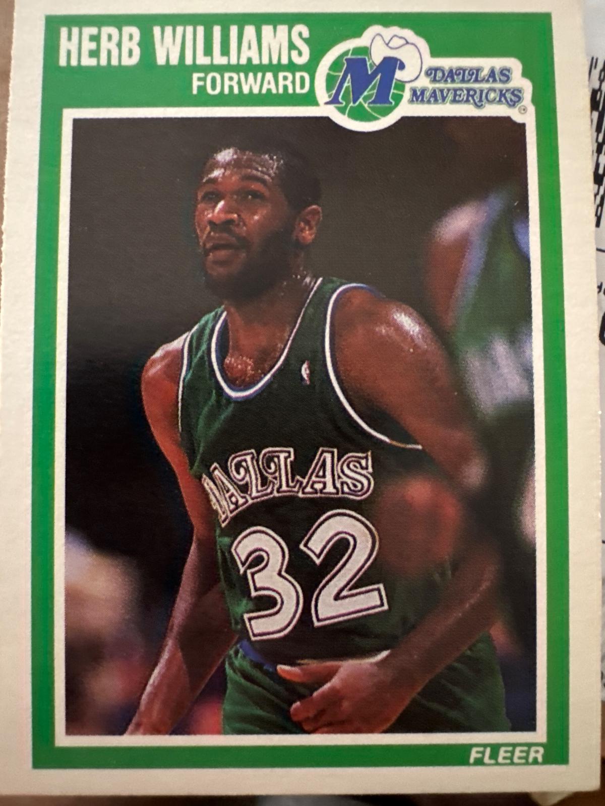 1989 Herb Williams #37