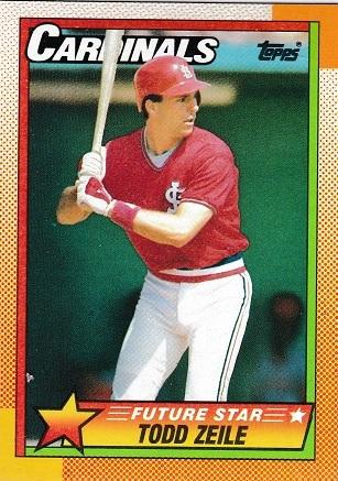 Todd Zeile #162 Baseball Cards 1990 Topps