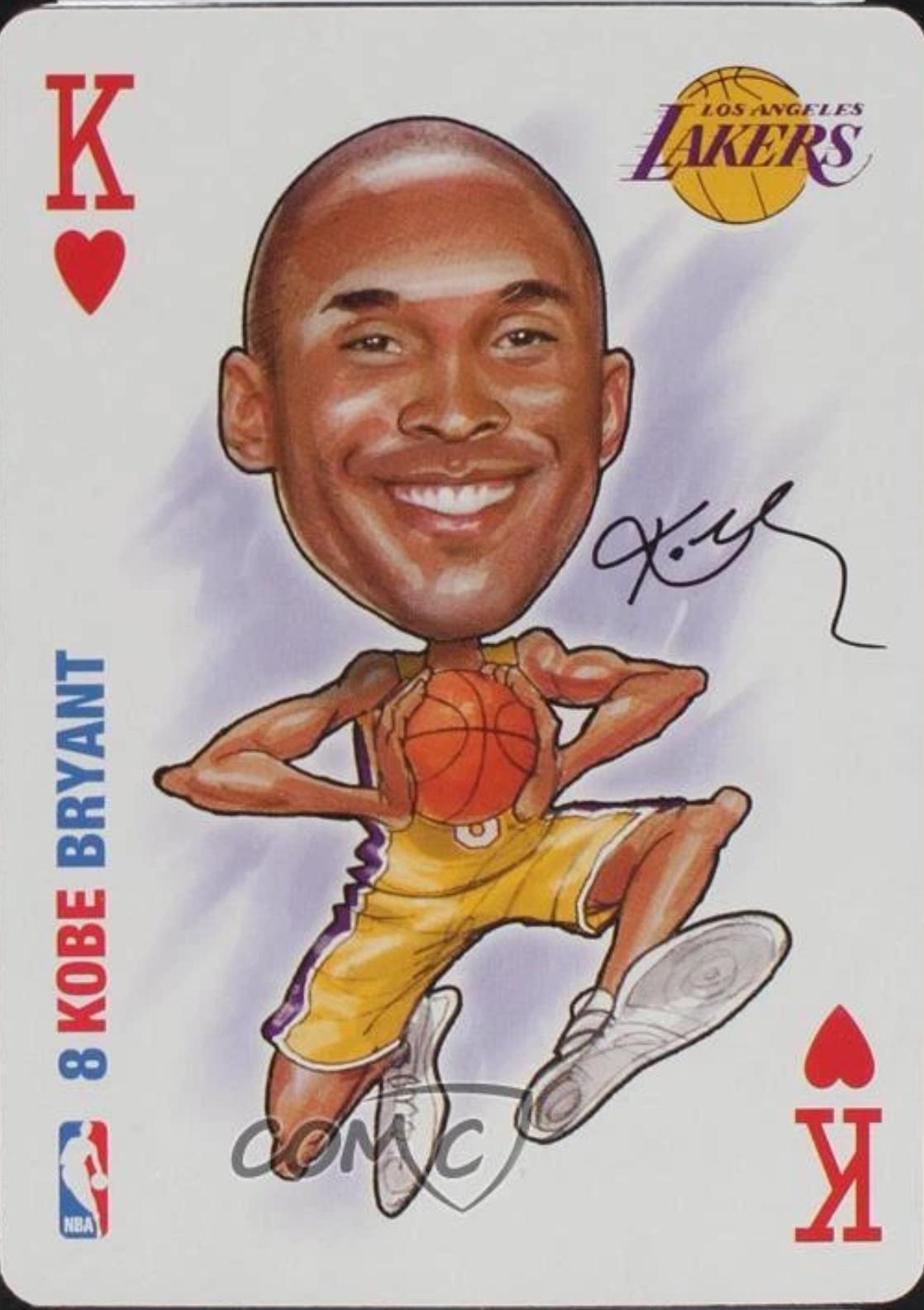 Kobe Bryant #K-Hearts Basketball Cards 2006 All Pro Deal NBA Sports Playing Cards