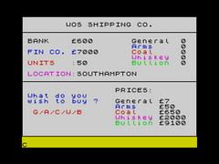 Gameplay | Master Mariner ZX Spectrum