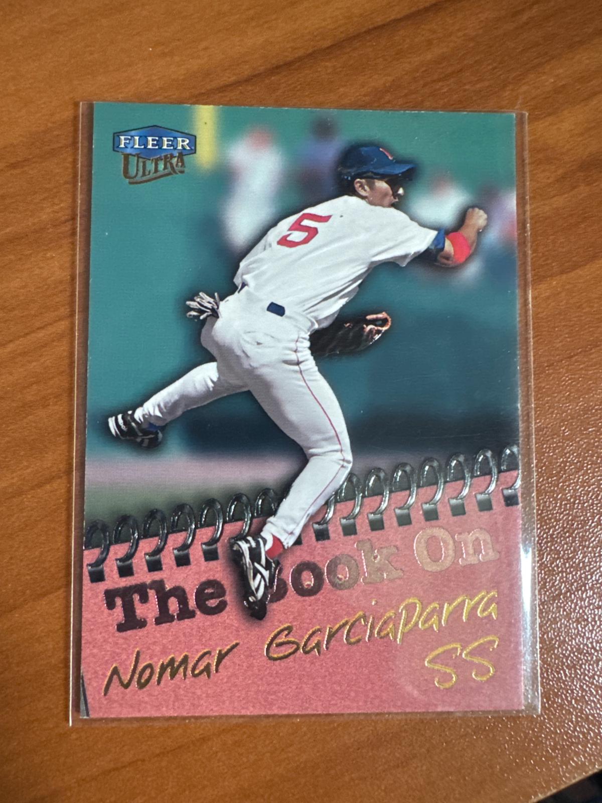 Nomar Garciaparra #17BO Baseball Cards 1999 Ultra the Book on