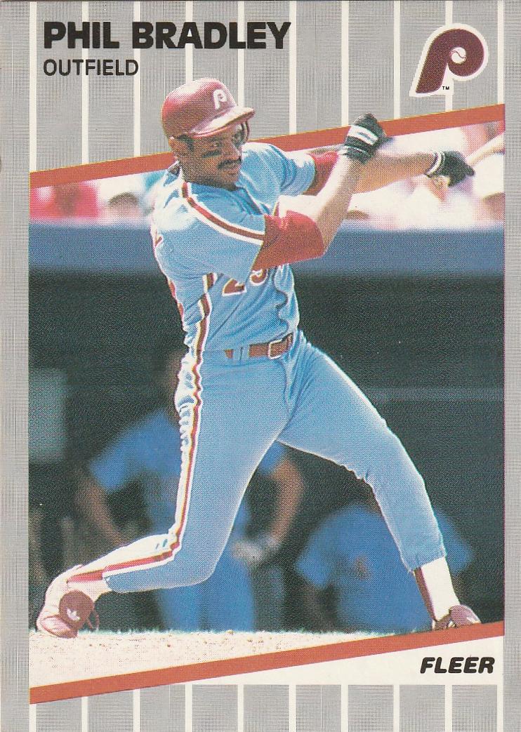 Phil Bradley (1989 Fleer)