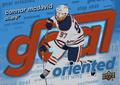 Connor McDavid | Hockey Cards 2025 Upper Deck Goal Oriented