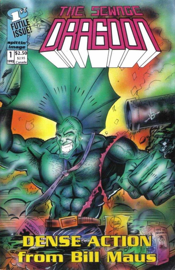 Sewage Dragoon #1 (1992) Comic Books Sewage Dragoon