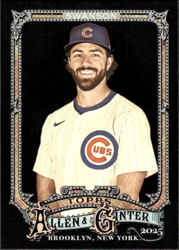 Dansby Swanson #52 2025 Topps Allen & Ginter Baseball