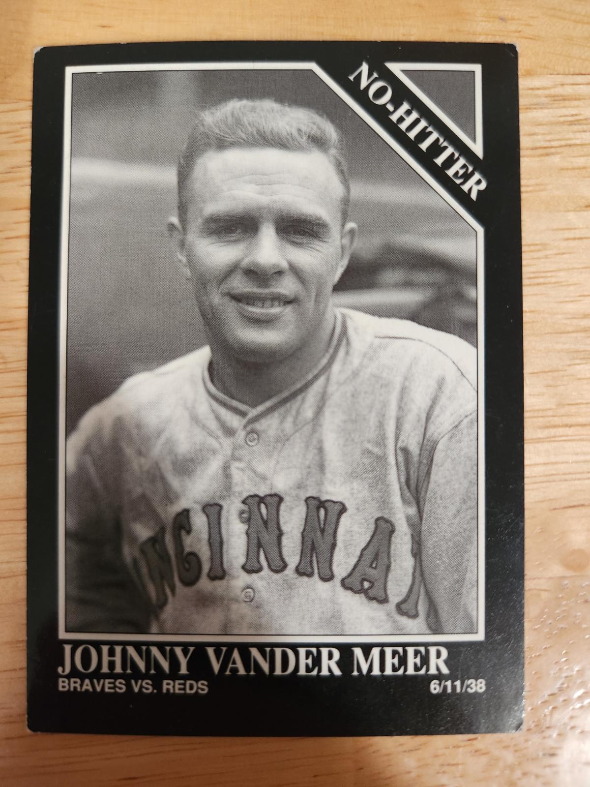 Johnny Vander Meer #367 Baseball Cards 1992 Conlon Collection