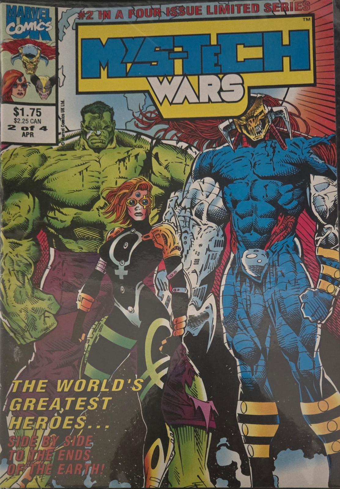 Mys-Tech Wars #2 (1993) Comic Books Mys-Tech Wars