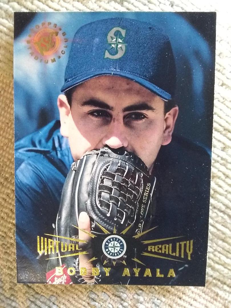 Bobby Ayala #8 Baseball Cards 1995 Stadium Club Virtual Reality