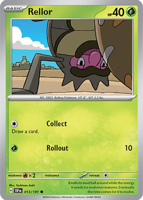 Rellor #13 Pokemon Surging Sparks