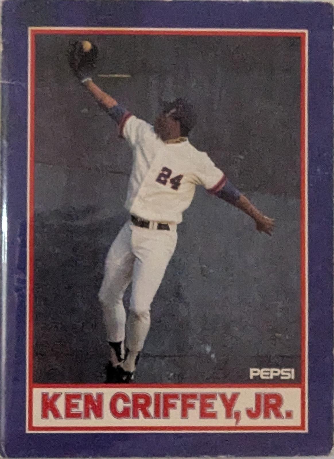 Ken Griffey #3 Baseball Cards 1991 Pepsi Griffey