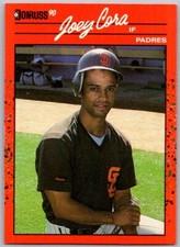 Joey Cora #538 Baseball Cards 1990 Donruss
