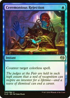 Ceremonious Rejection
