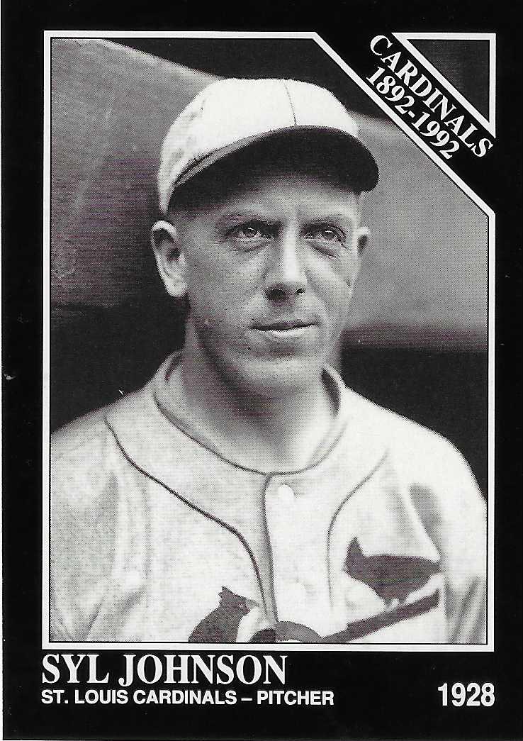 Syl Johnson #654 1992 Conlon Collection Baseball