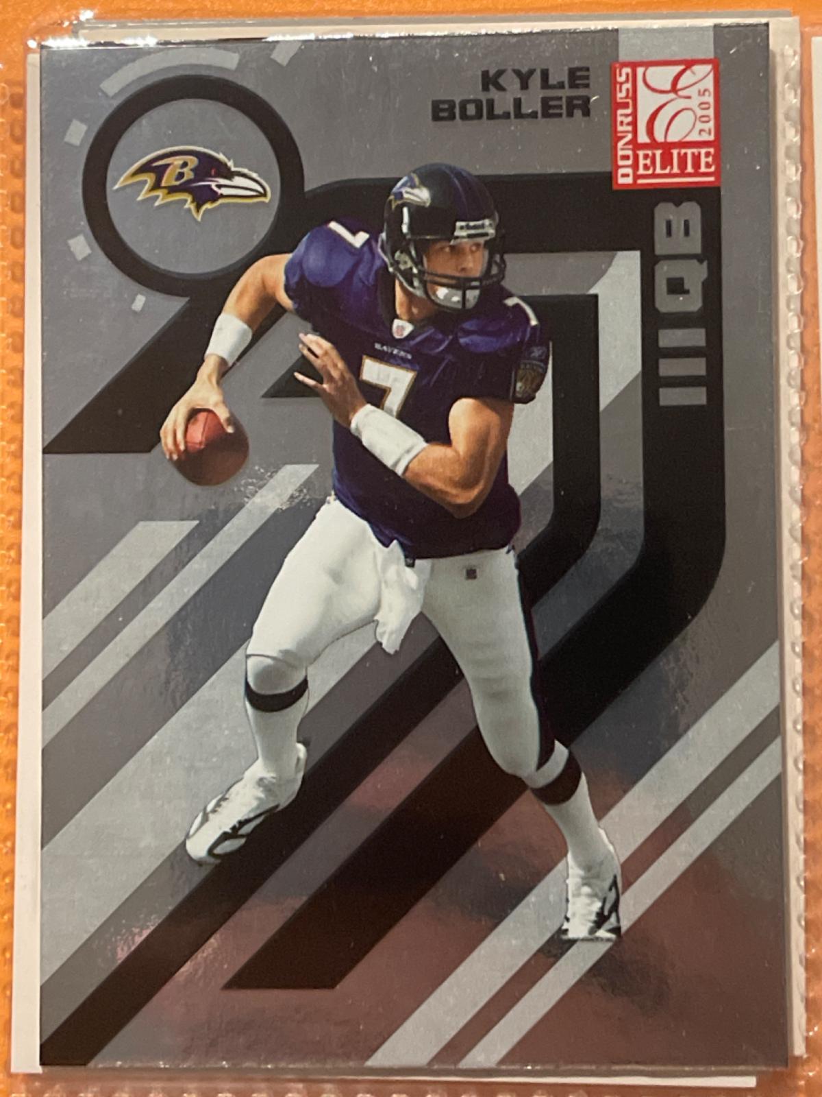 Kyle Boller #9 Football Cards 2005 Panini Donruss Elite