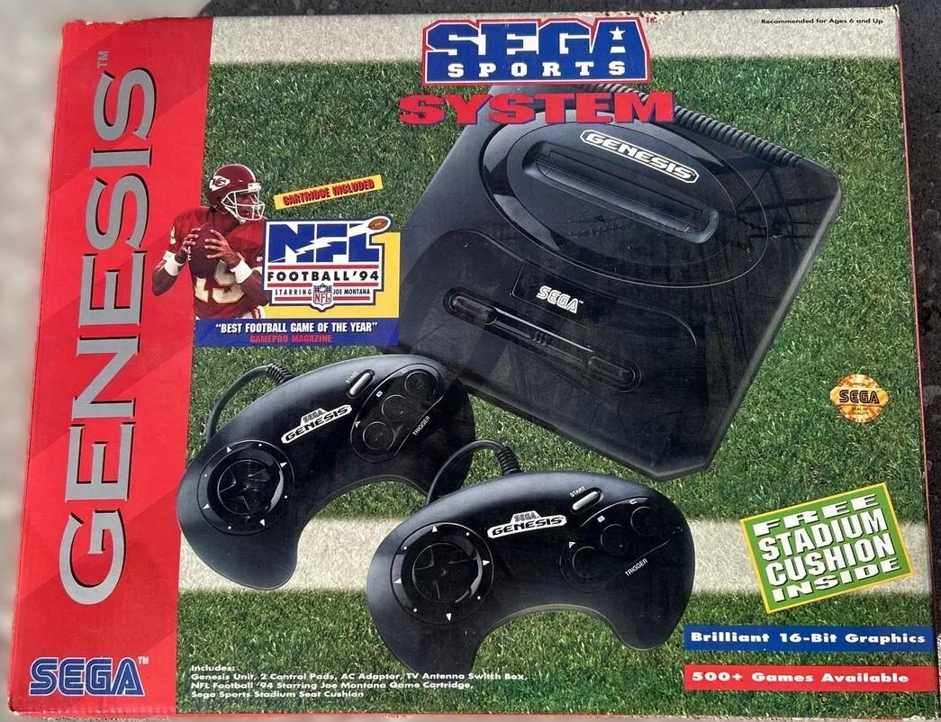Sega Sports System NFL Sega Genesis