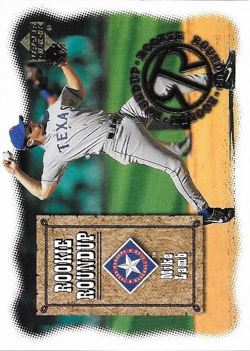 Mike Lamb #RR3 Baseball Cards 2001 Upper Deck Rookie Roundup