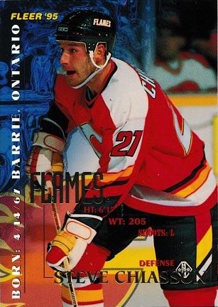 Steve Chiasson #28 Hockey Cards 1994 Fleer
