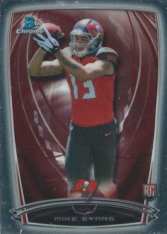 Mike Evans #170 Football Cards 2014 Bowman Chrome