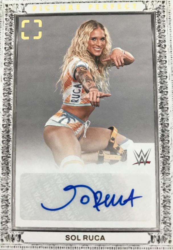 Sol Ruca #9 Wrestling Cards 2024 Panini PhotoGenic WWE Picture Perfect Signature