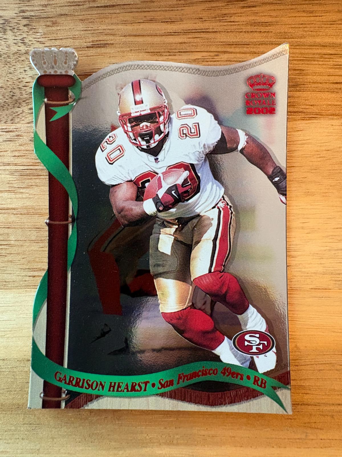 Garrison Hearst #124 2002 Pacific Crown Royale Football