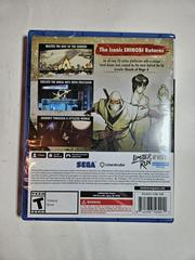 Back Cover | Shinobi: Art Of Vengeance [10th Anniversary] Playstation 5