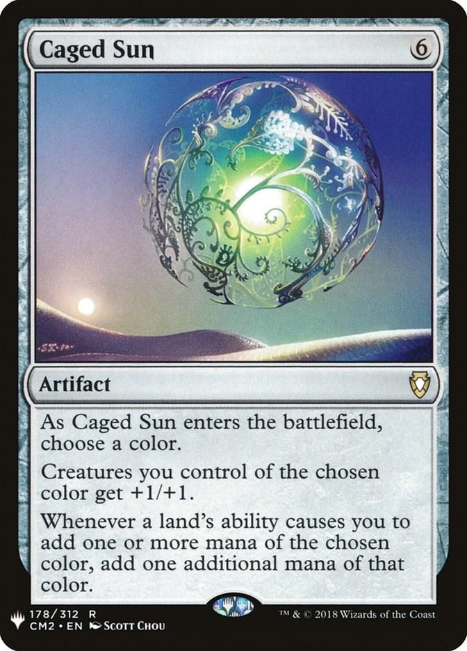 Caged Sun (Magic The List Reprints)