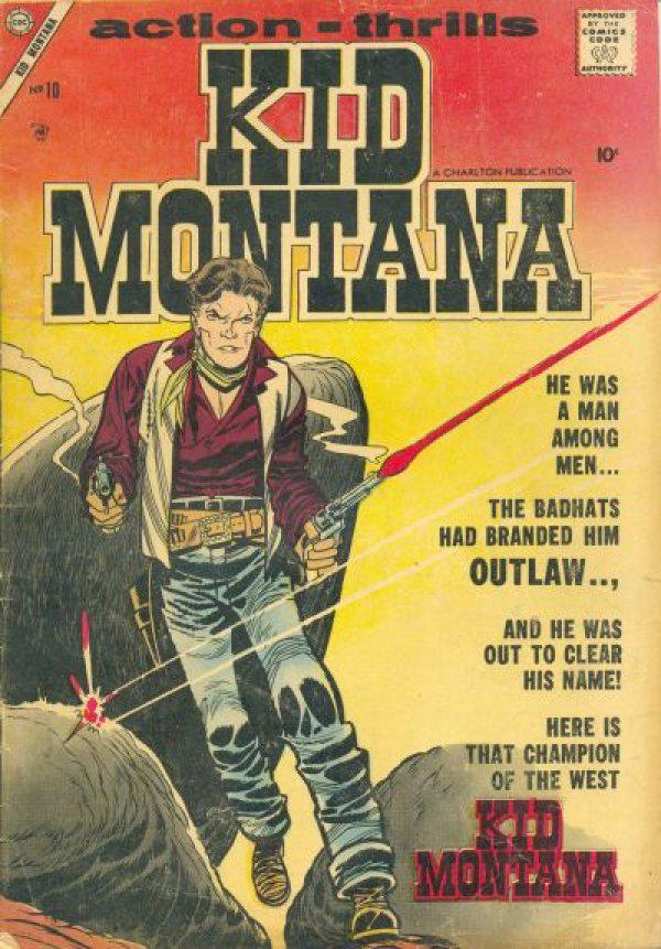 Kid Montana #10 (1957) Comic Books Kid Montana