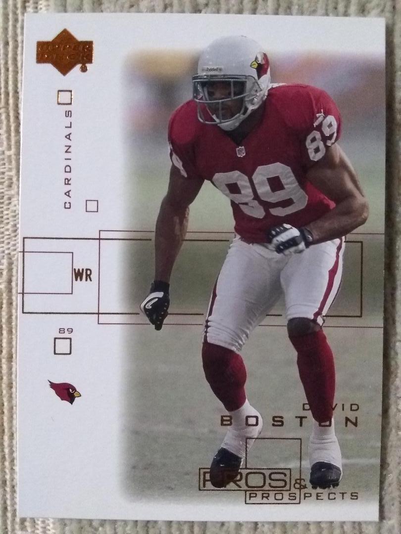 David Boston #2 Football Cards 2001 Upper Deck Pros & Prospects