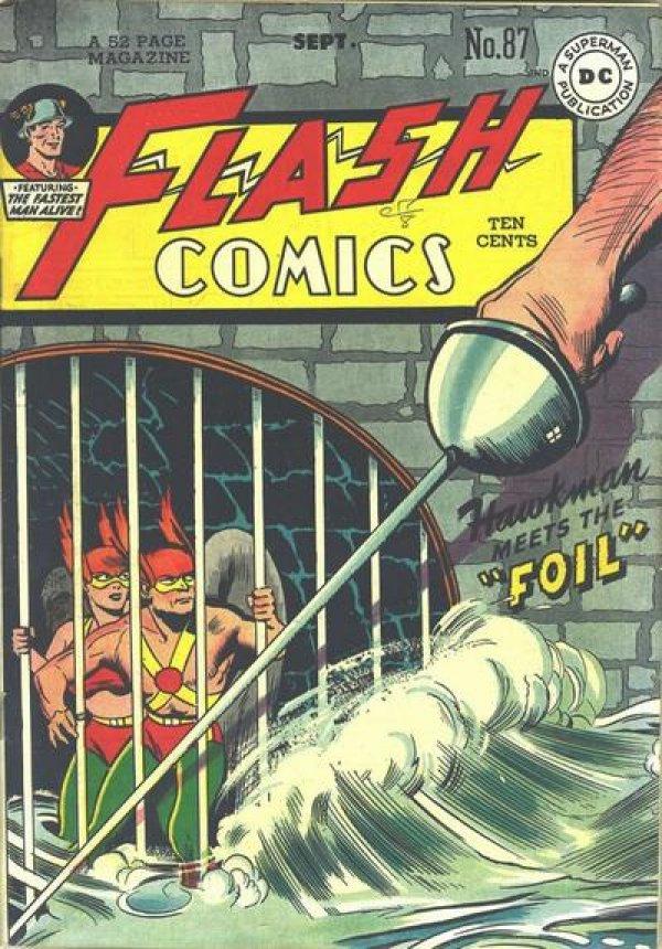 Flash Comics #87 (1947) Comic Books Flash Comics