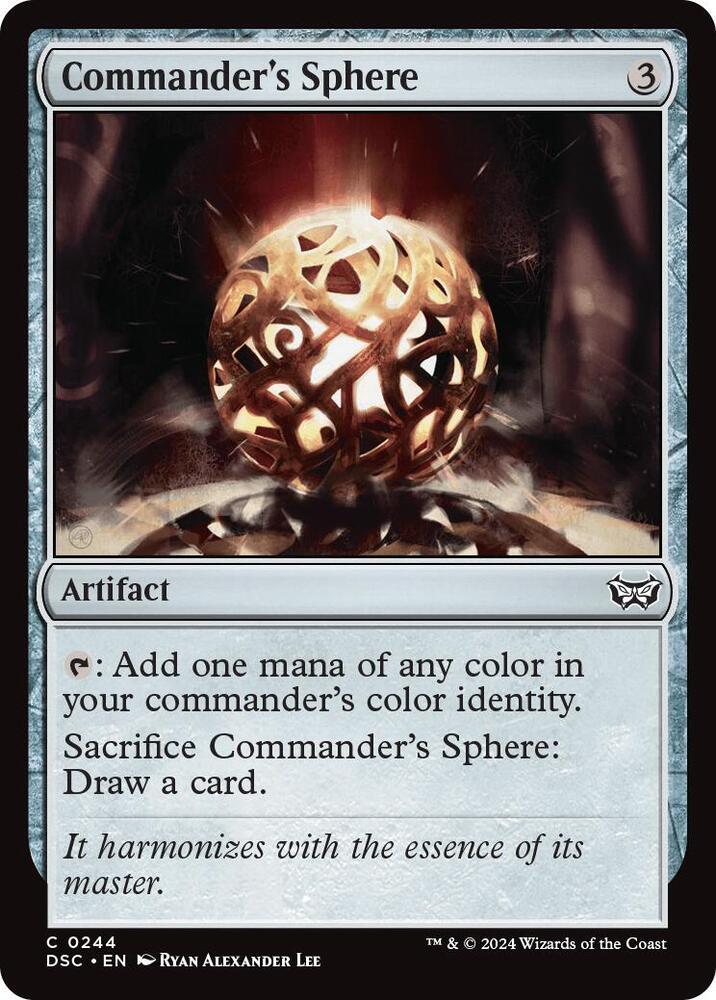 Commander's Sphere (Magic Duskmourn: House of Horror Commander)