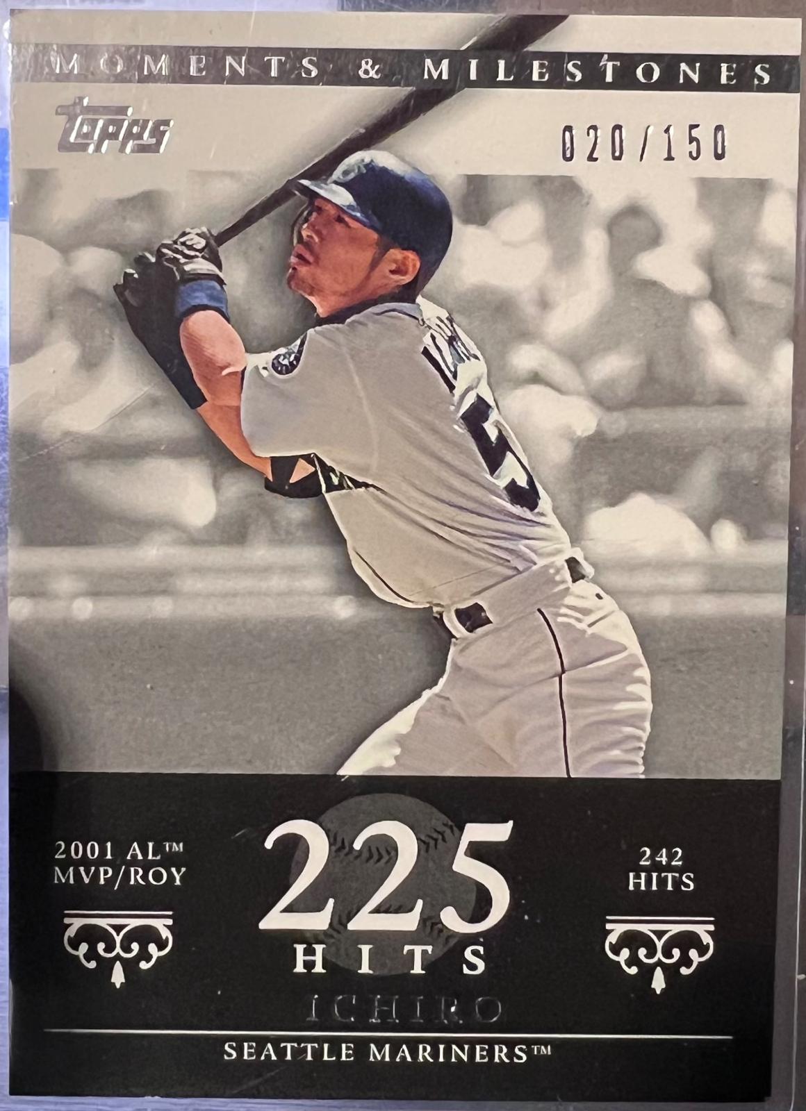 Ichiro #6 Baseball Cards 2007 Topps Moments & Milestones