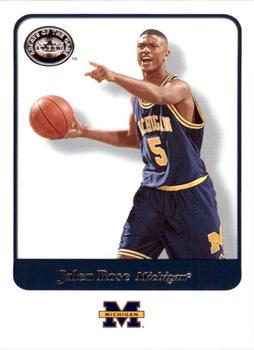 Jalen Rose #31 2001 Fleer Greats Of The Game Basketball