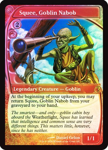 Squee, Goblin Nabob #247 Magic Mystery Booster 2