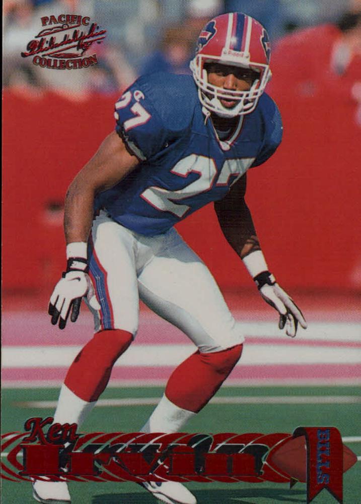 Ken Irvin #21 1997 Pacific Philadelphia Red Football