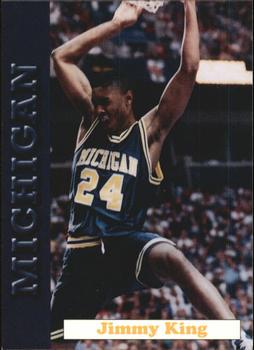 Jimmy King #10 1992 Michigan Wolverines Basketball