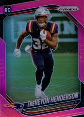 PSA/CGC Pop: TreVeyon Henderson [Pink] #343 | 2025 Panini Prizm