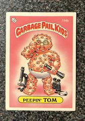 Peepin' Tom #114B Garbage Pail Kids 1986 Mini Prices
