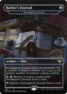 Harker's Journal