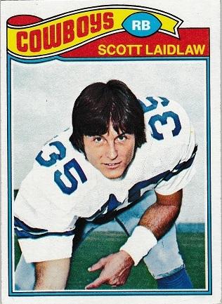 Scott Laidlaw #76 Football Cards 1977 Topps