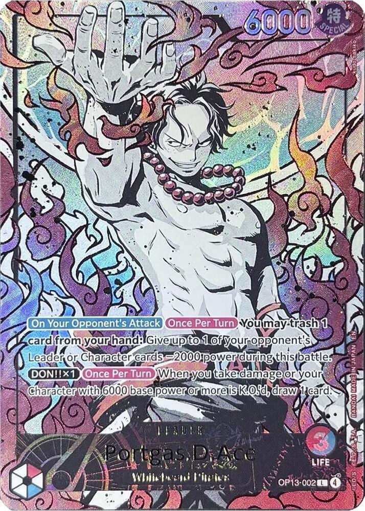 Portgas.D.Ace OP13-002 Prices | One Piece Promo | One Piece Cards
