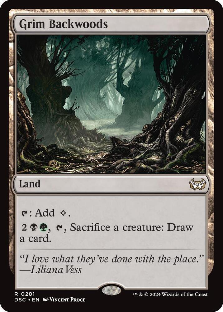 Grim Backwoods (Magic Duskmourn: House of Horror Commander)