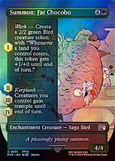 Summon: Fat Chocobo