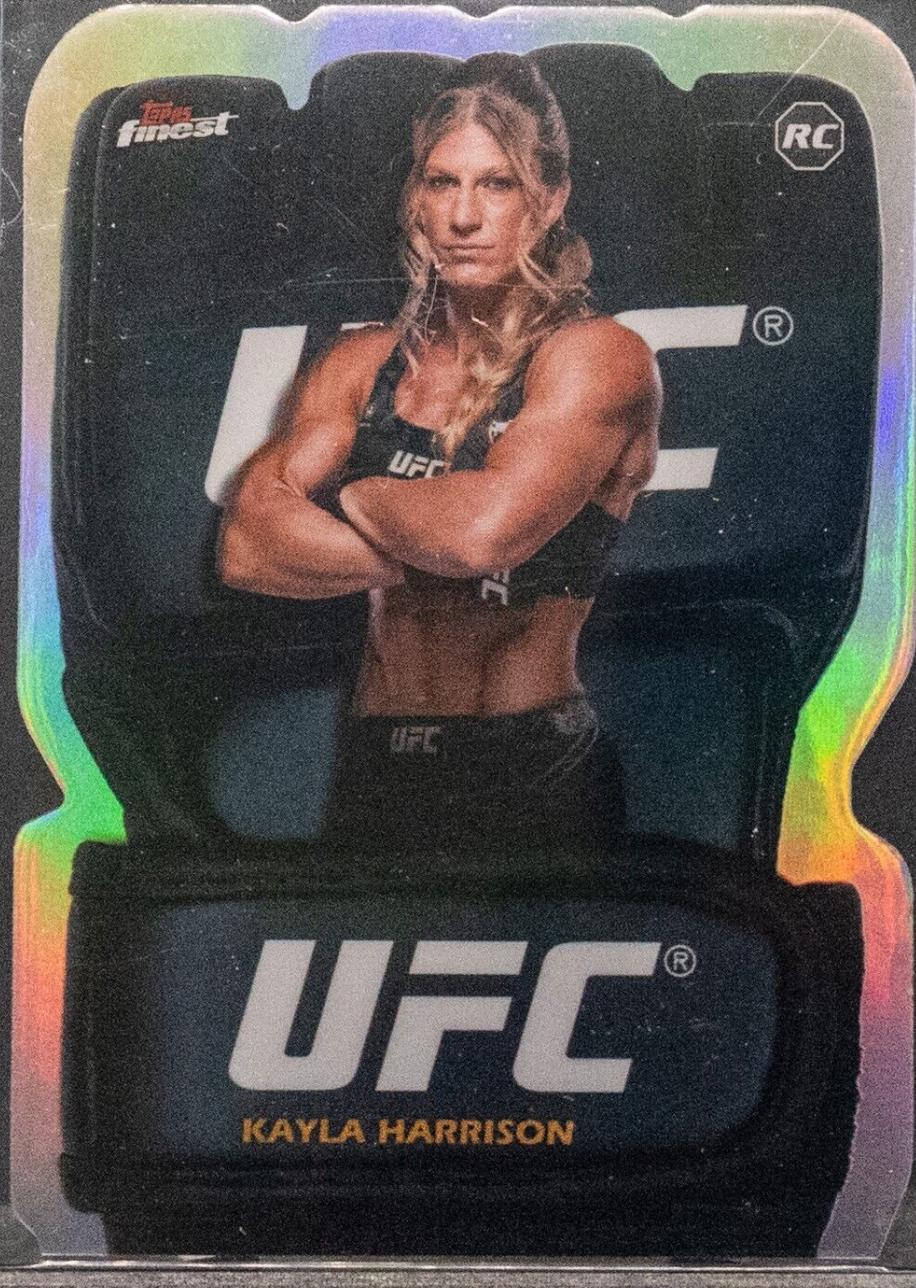 Kayla Harrison #FGD-33 Ufc Cards 2024 Topps Finest UFC Fight Glove Die-Cut