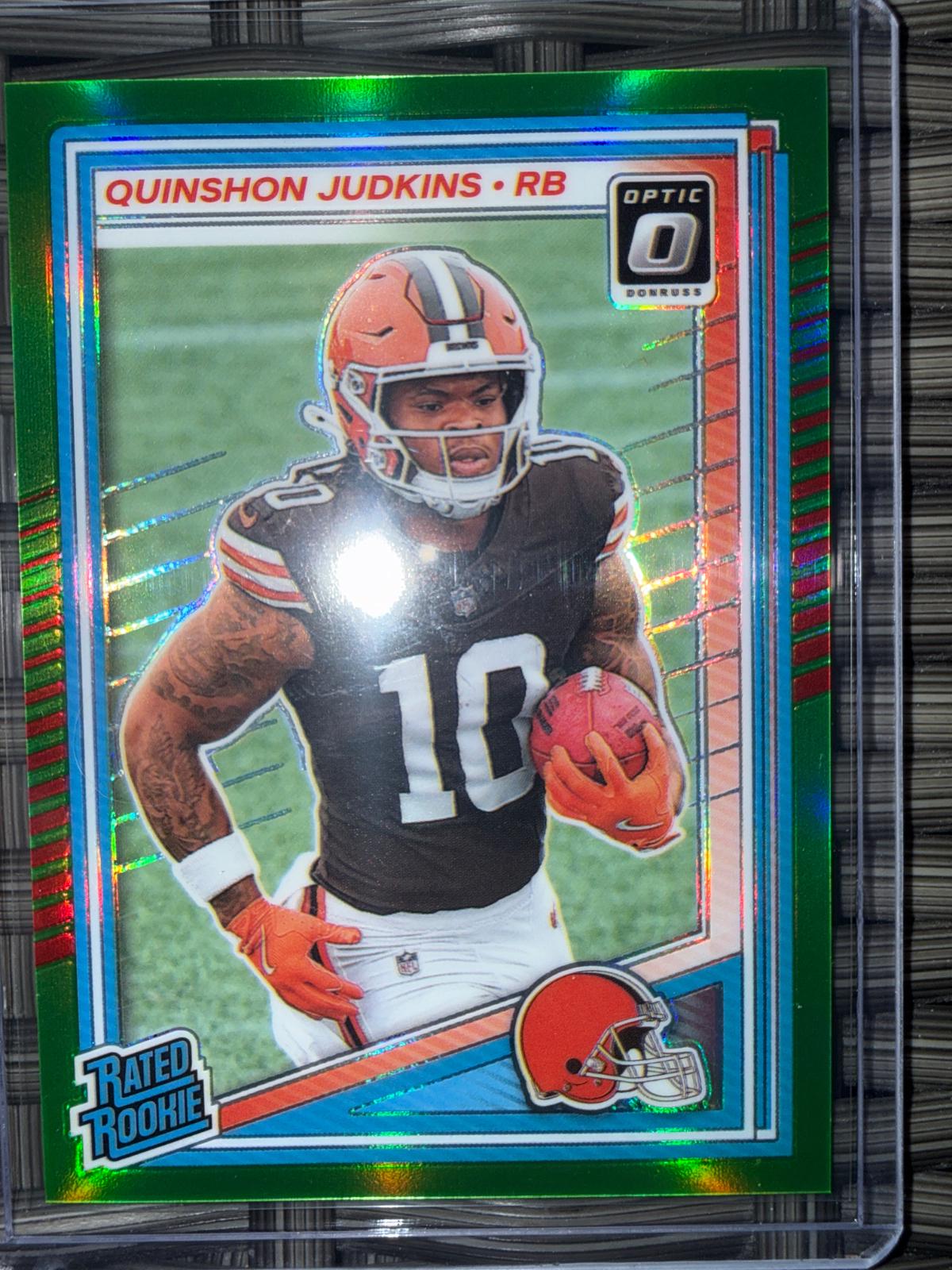 Quinshon Judkins [Neon Green] #252