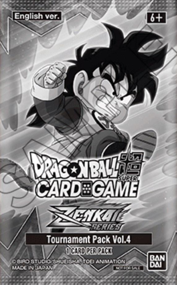 Zenkai Series Tournament Pack Vol.4 Dragon Ball Super Divine Multiverse Release Promos