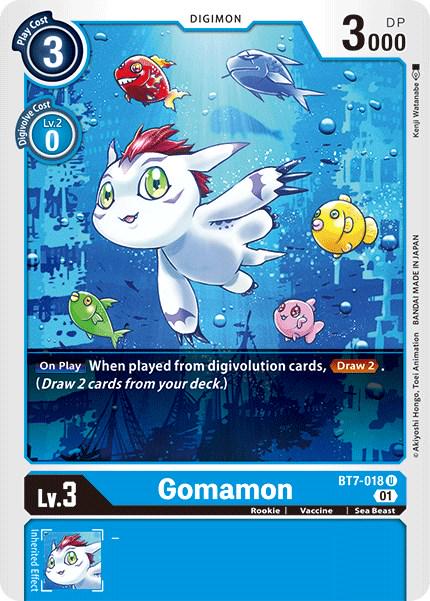 Gomamon front