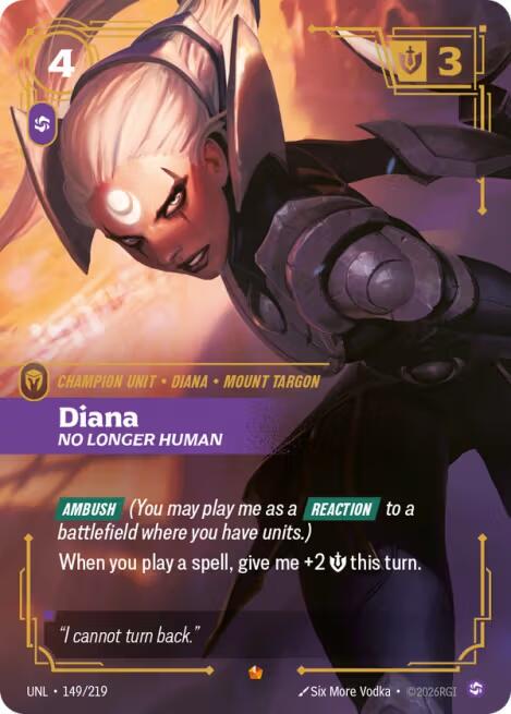 Diana - No Longer Human [Foil] #149