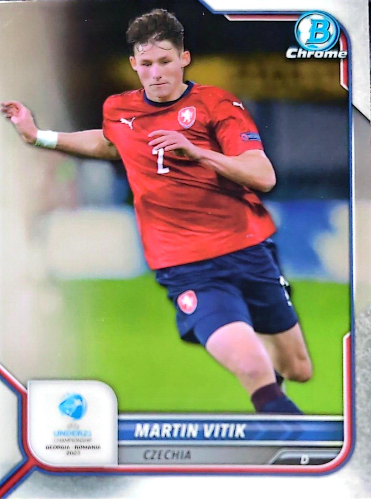 Martin Vitik #30 2022 Bowman Chrome Road To UEFA U21